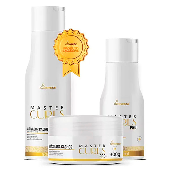 Kit combo 3- Cachos Master Curls Ozonizado