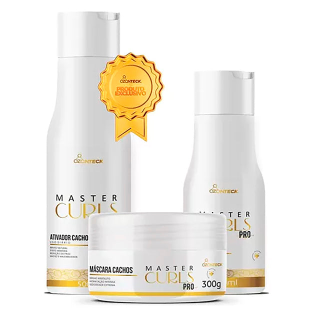 Kit combo 3- Cachos Master Curls Ozonizado
