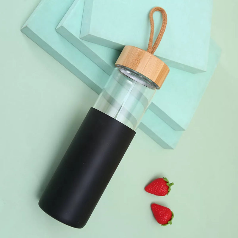 Garrafa de Vidro Squeeze Água Chá Suco 750ml
