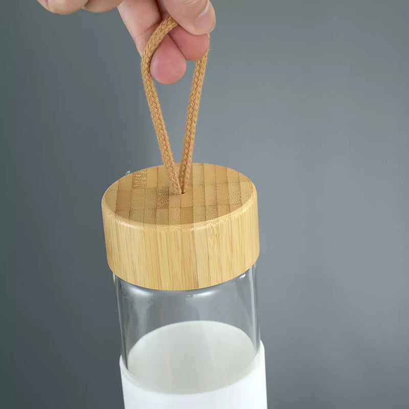 Garrafa de Vidro Squeeze Água Chá Suco 750ml