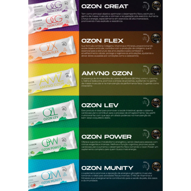 Ozon Creat- 30 unidades sem sabor