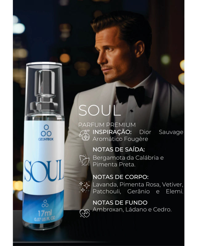 Soul Ozonteck - Inspiração Dior Sauvage 17ml