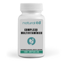 Polivitamínico Crescimento Capilar, Anti Fios Brancos e suporte da Tireoide - 120 Cápsulas